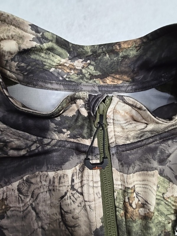 Habit Camo Quarter Zip 2XL Pullover Zip Pocket Lightweight Scent Blocker Hunting gallery