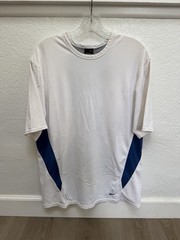 Men’s Nike Sphere React White Blue Grey Short Sleeve Sports Shirt – Size M