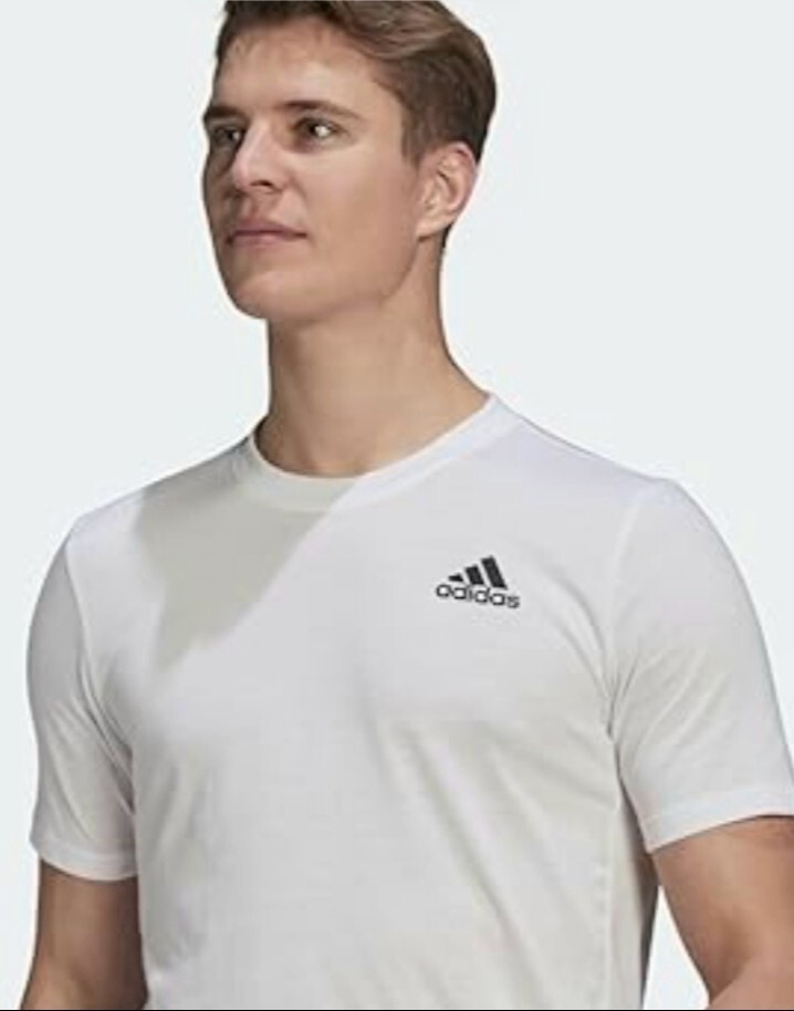 Men's Adidas size (M) Aeroready designed to move sport tee NWT gallery