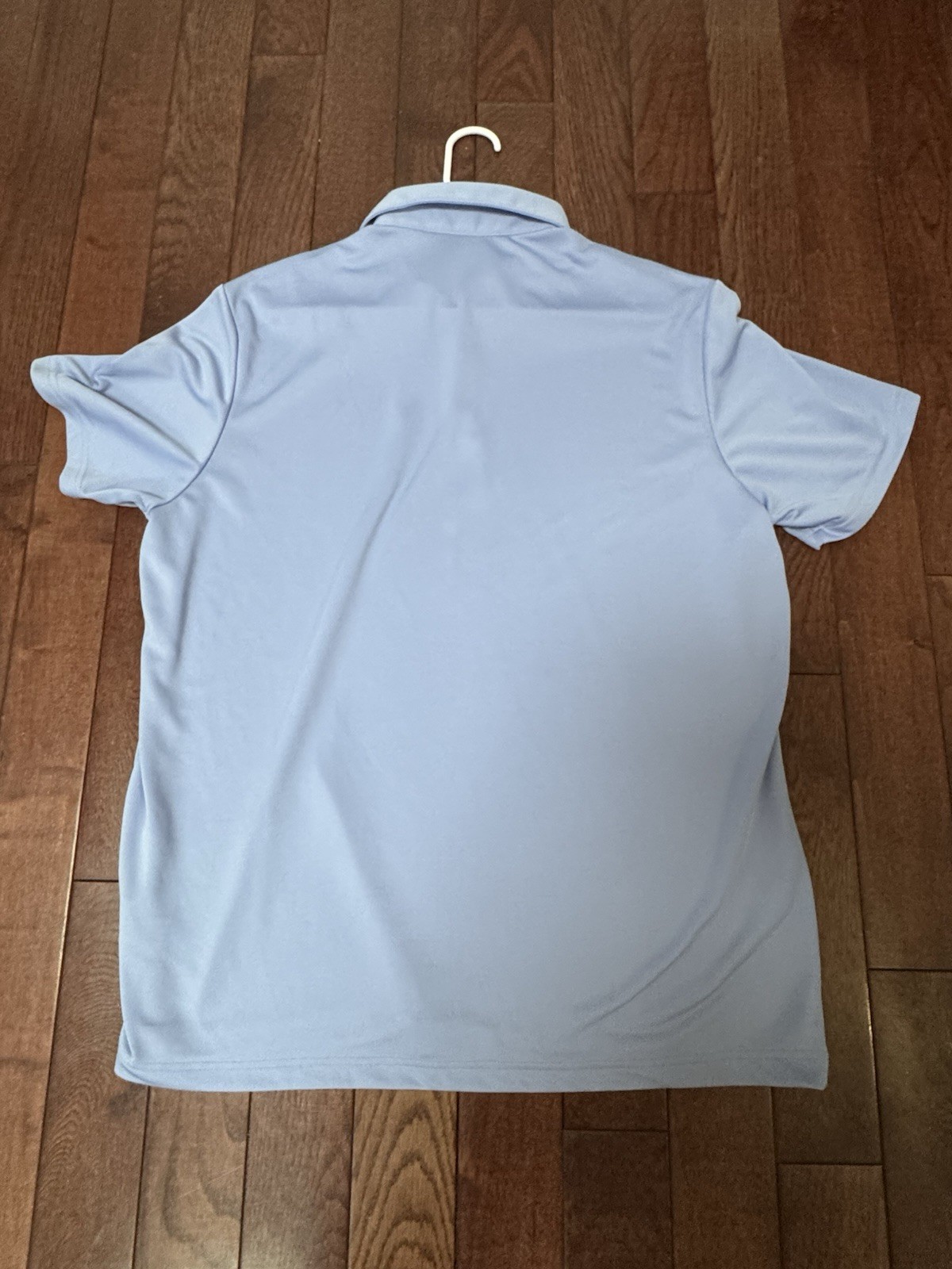 Adidas Men’s Training Polo XL Light Blue Athletic Golf Performance Active Shirt gallery