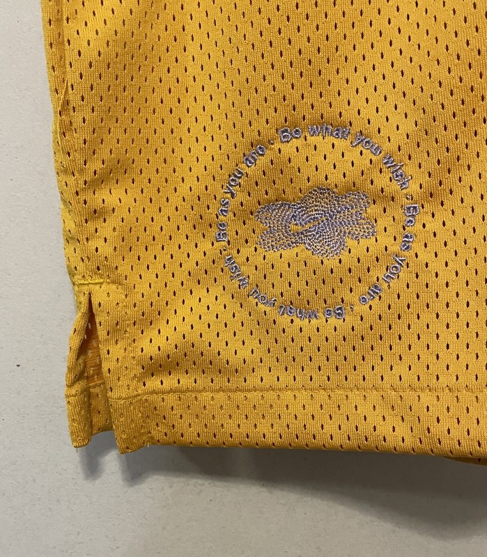 NWT Nike Uphoria Project Button Up Mesh Short Sleeve Shirt DV9676-743 Yellow S gallery