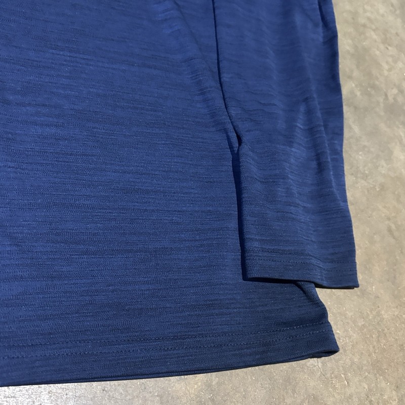 Oakley Hydrolix 1/4 Zip Pullover Men's Large Blue FA23 Athletic Performance LS gallery