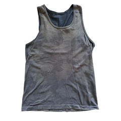 Lululemon Metal Vent Breathe Tank Holy Camo Black Graphite Grey M Top Workout