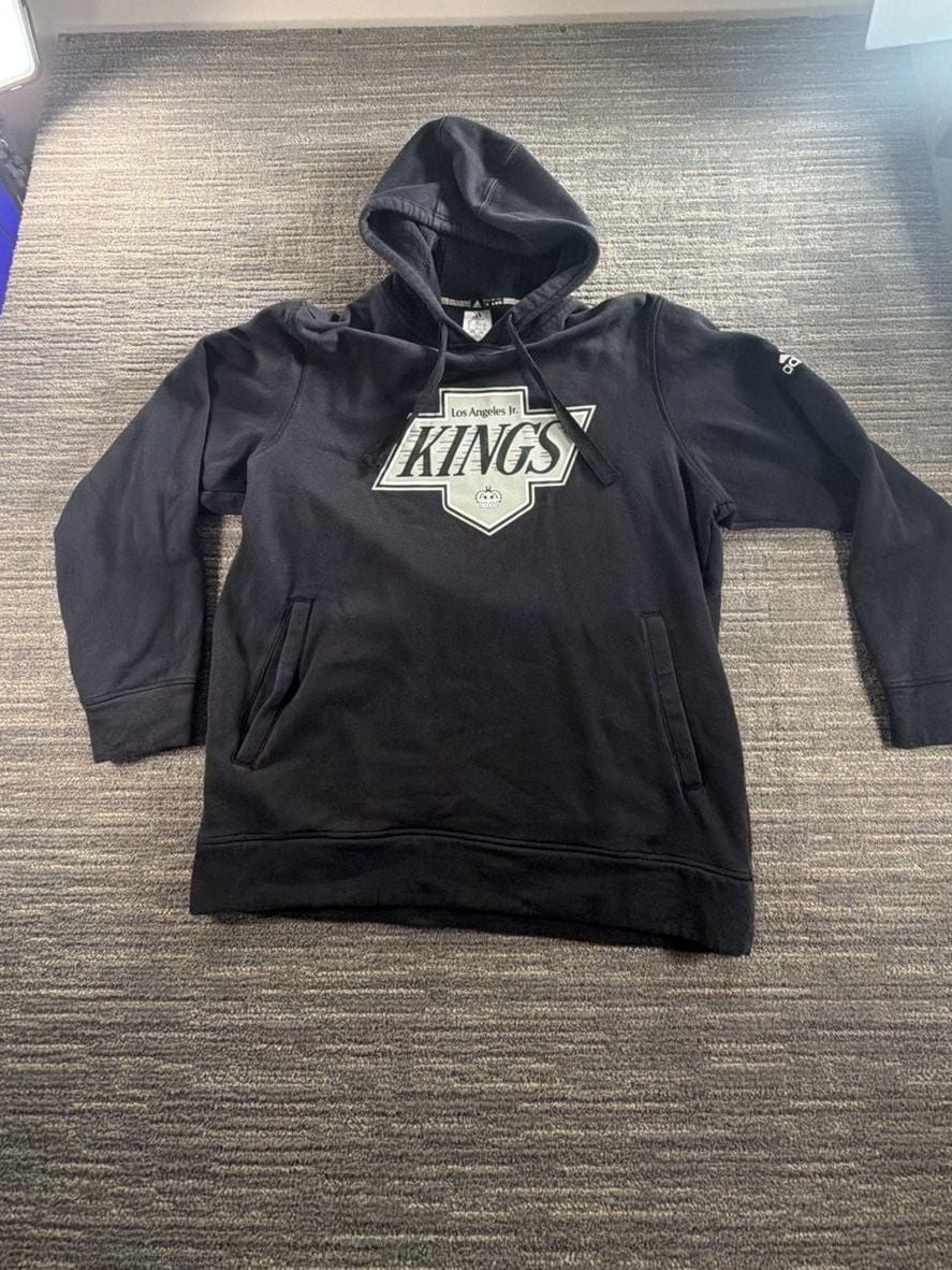 Adidas x Undefeated Los Angeles Kings NHL Hoodie Black Size XL gallery