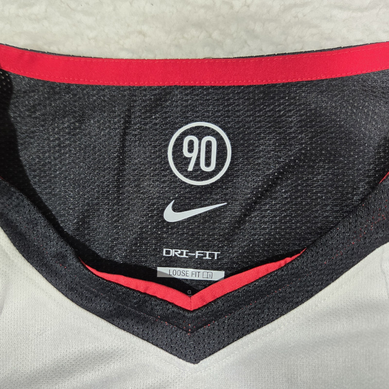 Nike Training T-Shirt Dri-FIT Total 90 Energy Jersey White Black HV1178-133 L gallery