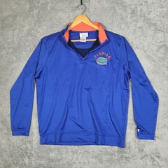 Florida Gators Champion Pullover 1/4 Zip Long Sleeve Shirt Mens Large