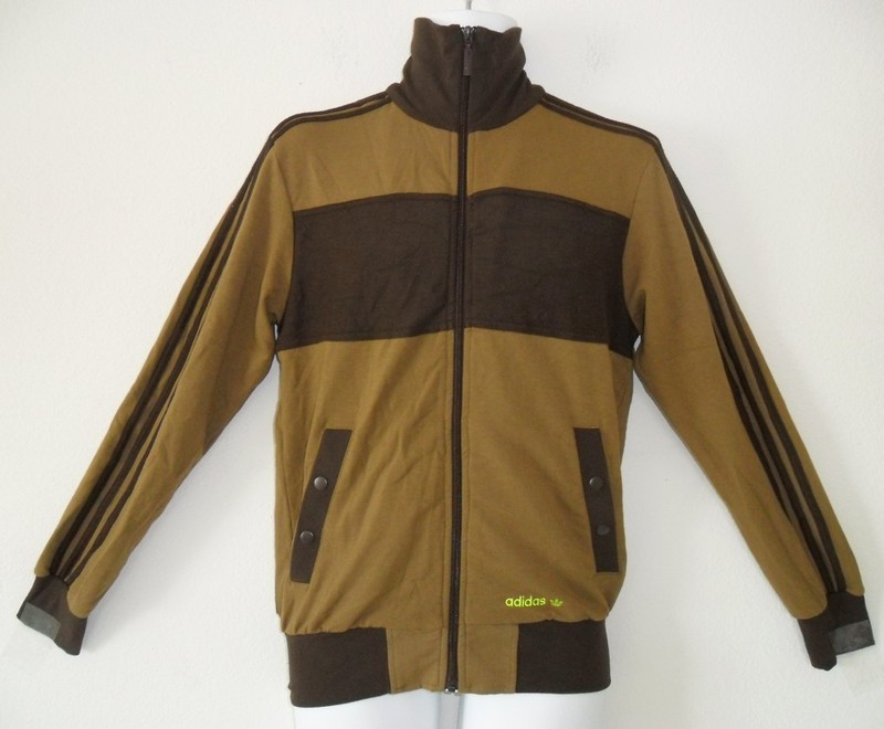 RARE~Adidas Originals GRUEN GLOBAL~sweat Track shirt Top Jacket firebird~Mens S gallery