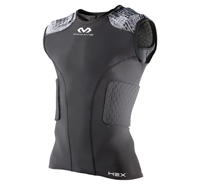 McDavid 7932 Hex Sleeveless Shirt 5-Pad Charcoal 2XL gallery