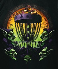 Halloween fall Goblin Gathering Disc Golf Tank Top Shirt breathable and comfy