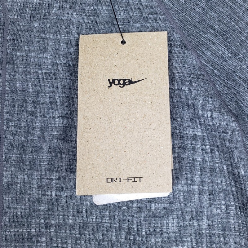 NEW Nike Yoga Dri-FIT Long Sleeve Shirt Men's Small Performance FB7775-065 gallery