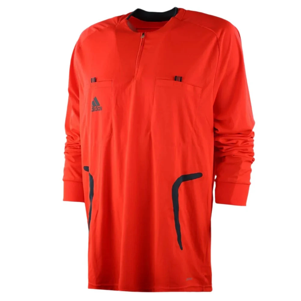 RARE/ 2008 Adidas Soccer Jersey REFREE JSY LS INFRARED/DARKONIX Men's XL NWT $60 gallery