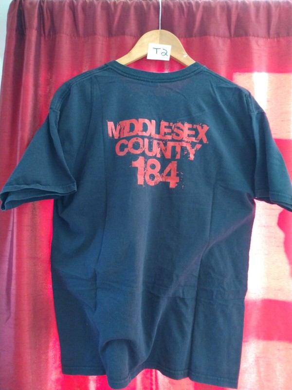 Red Devil Support 184 Proof Middlesex County Mass Crew Black T-Shirt (T2) gallery