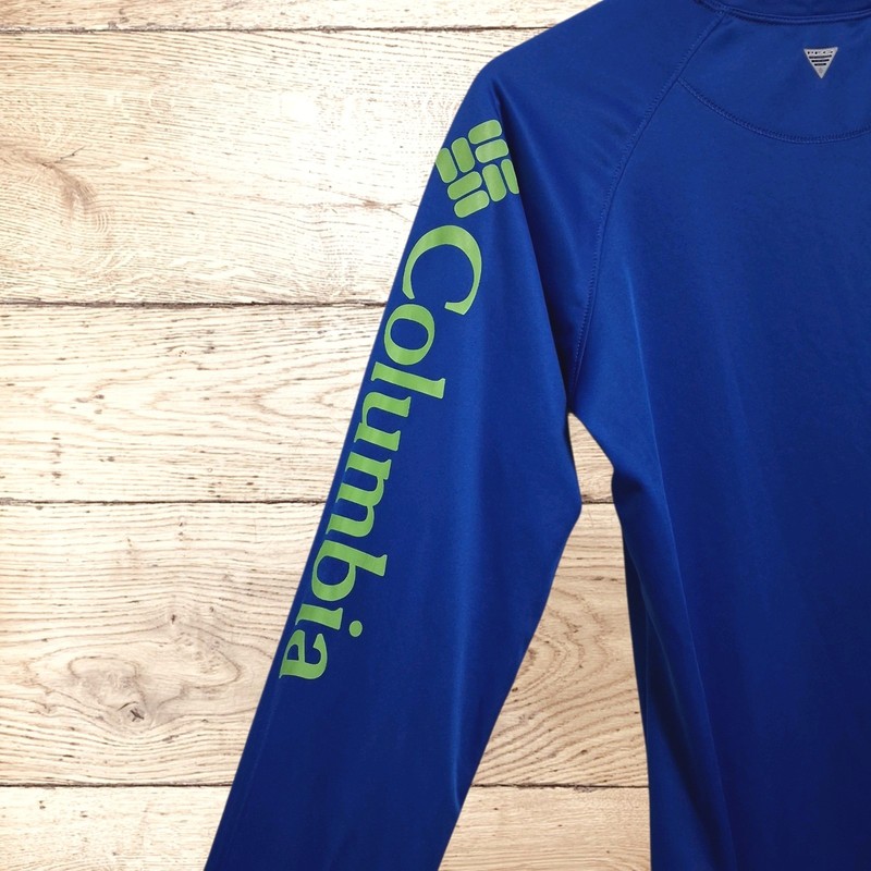 Columbia PFG Men’s Long Sleeve Crew Neck Omni Shade Sun Protection Fishing Tee L gallery
