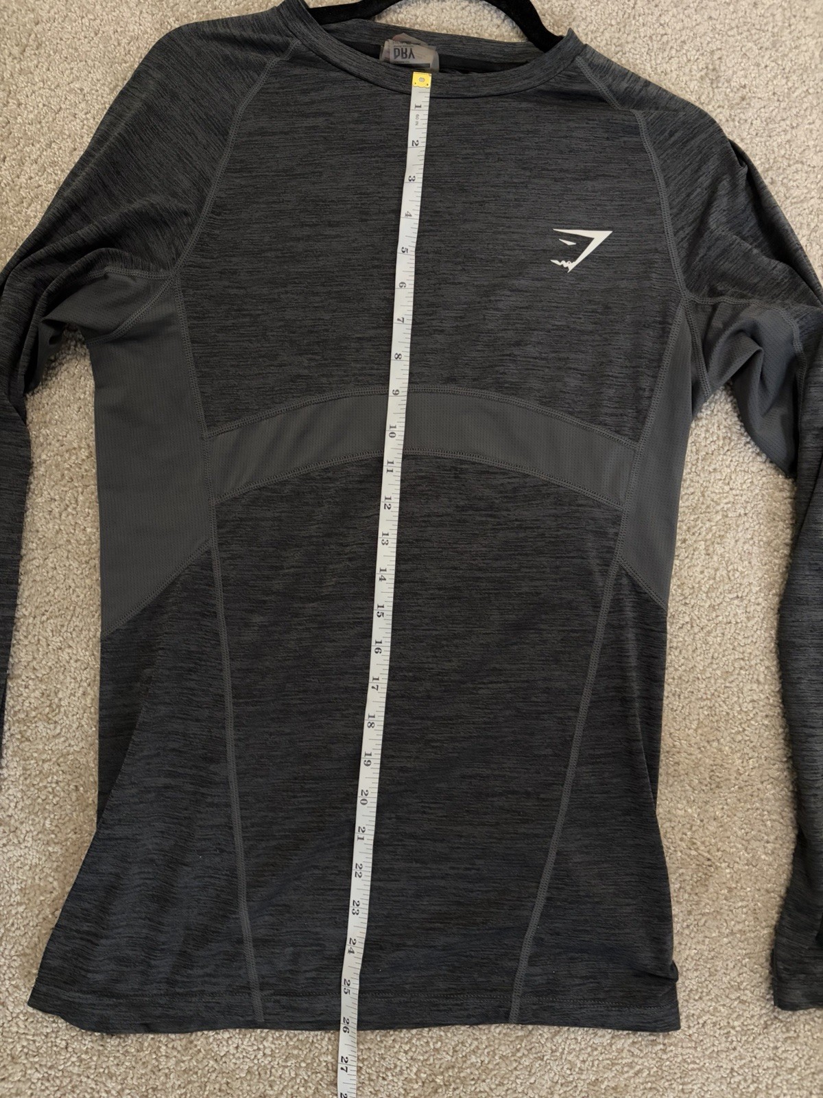 Gymshark OG 2018 Element+ Baselayer Long Sleeve Top -Black Marl gallery