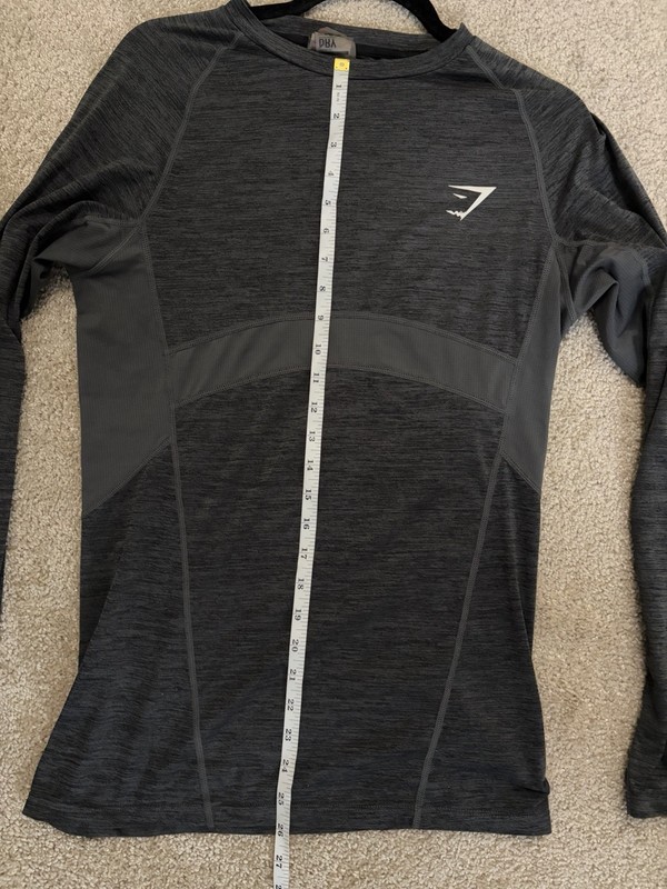 Gymshark OG 2018 Element+ Baselayer Long Sleeve Top -Black Marl gallery