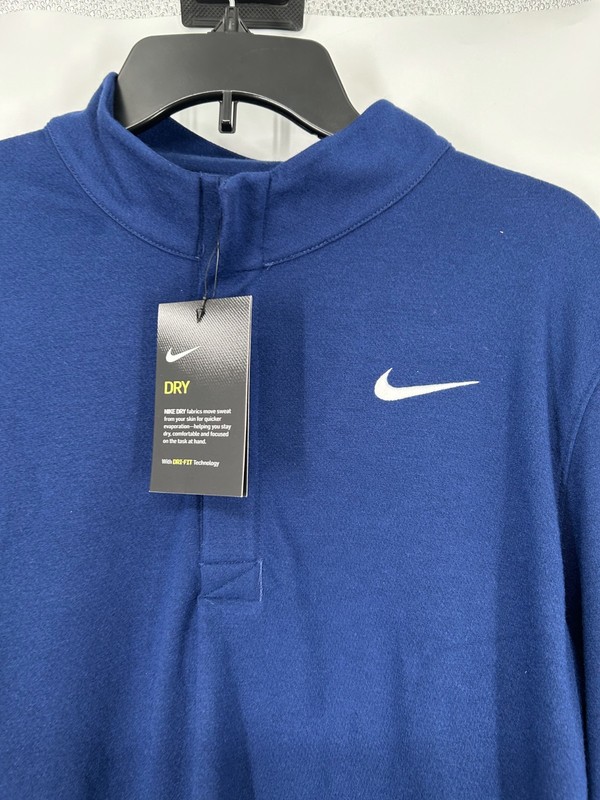 Nike Golf Dri Fit Victory Training Mens Med 1/4 Quarter 1/2 Half Zip CN1018-492 gallery