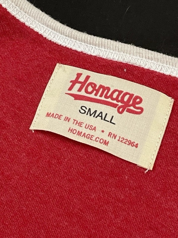 Homage Arnold Schwarzenegger Tank Top Men's Small Red Gym Training Made in USA gallery