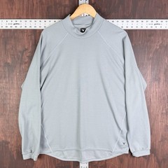 INSPORT POLARTEC Long Sleeve Shirt Grey Men’s XL Made In the USA Hiking Miltary