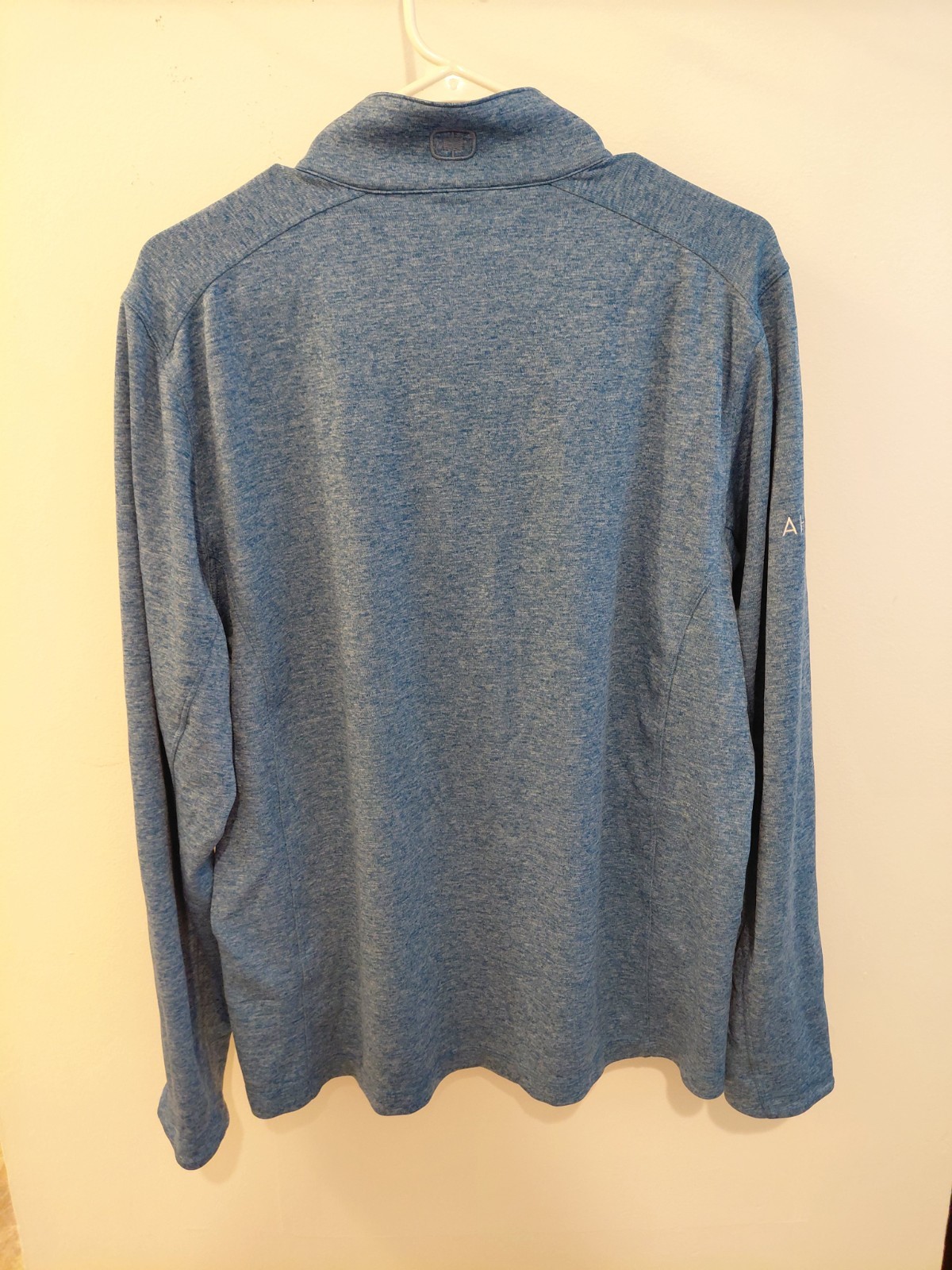 Ogio Quarter Zip Pullover Mens L Long Sleeve Performance Shirt Blue gallery