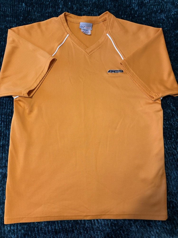 Vintage 90s Reebok Mesh Jersey Tee Size L