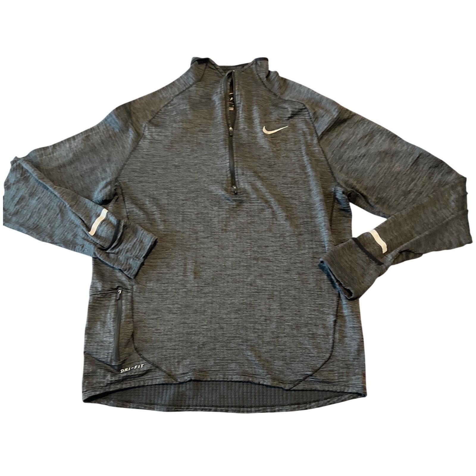 Nike 1/2 Zip Pullover Dri-Fit Sphere Element Therma Mens M Running Top gallery