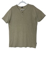 Patagonia T Shirt Men’s Large Short Sleeve Button Classic Atheisure Outdoor