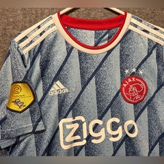 Adidas Ajax Amsterdam Away Jersey Mens M Eredivisie Patch 20/21 *Fan Replica*