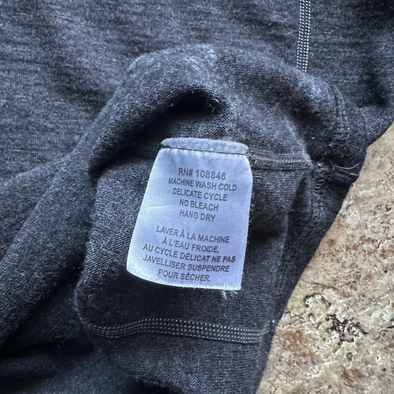 Kuhl Men’s XL Skar Crew Shirt 100% Merino Wool Long Sleeve Baselayer Hiking Gray gallery