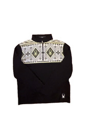 Spyder throwback thermastretch midlayer top mens xl mens