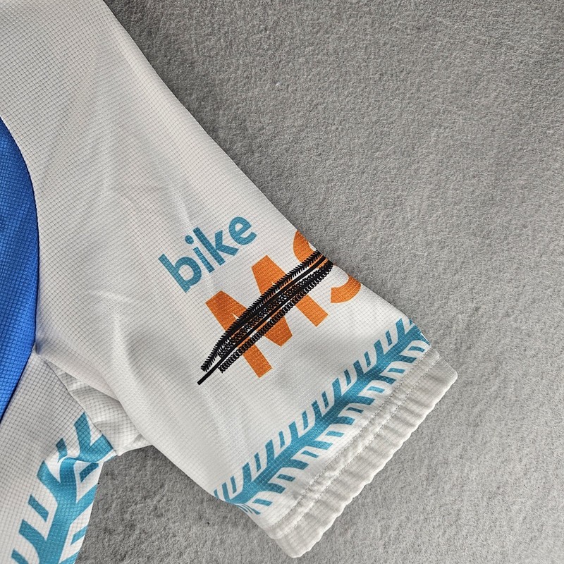 Hincapie Sportswear Cycling Jersey Shirt Mens Medium Blue Greenville Bike MS gallery