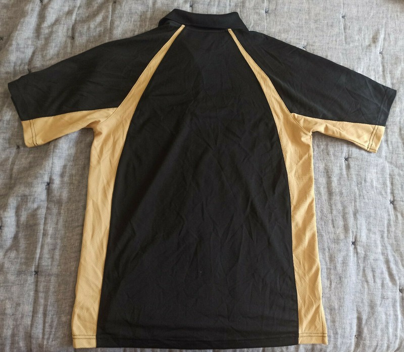 Mens M MEDIUM UNDER ARMOUR HEAT GEAR ARMY WEST POINT COLLARED GOLF SHIRT CADET gallery