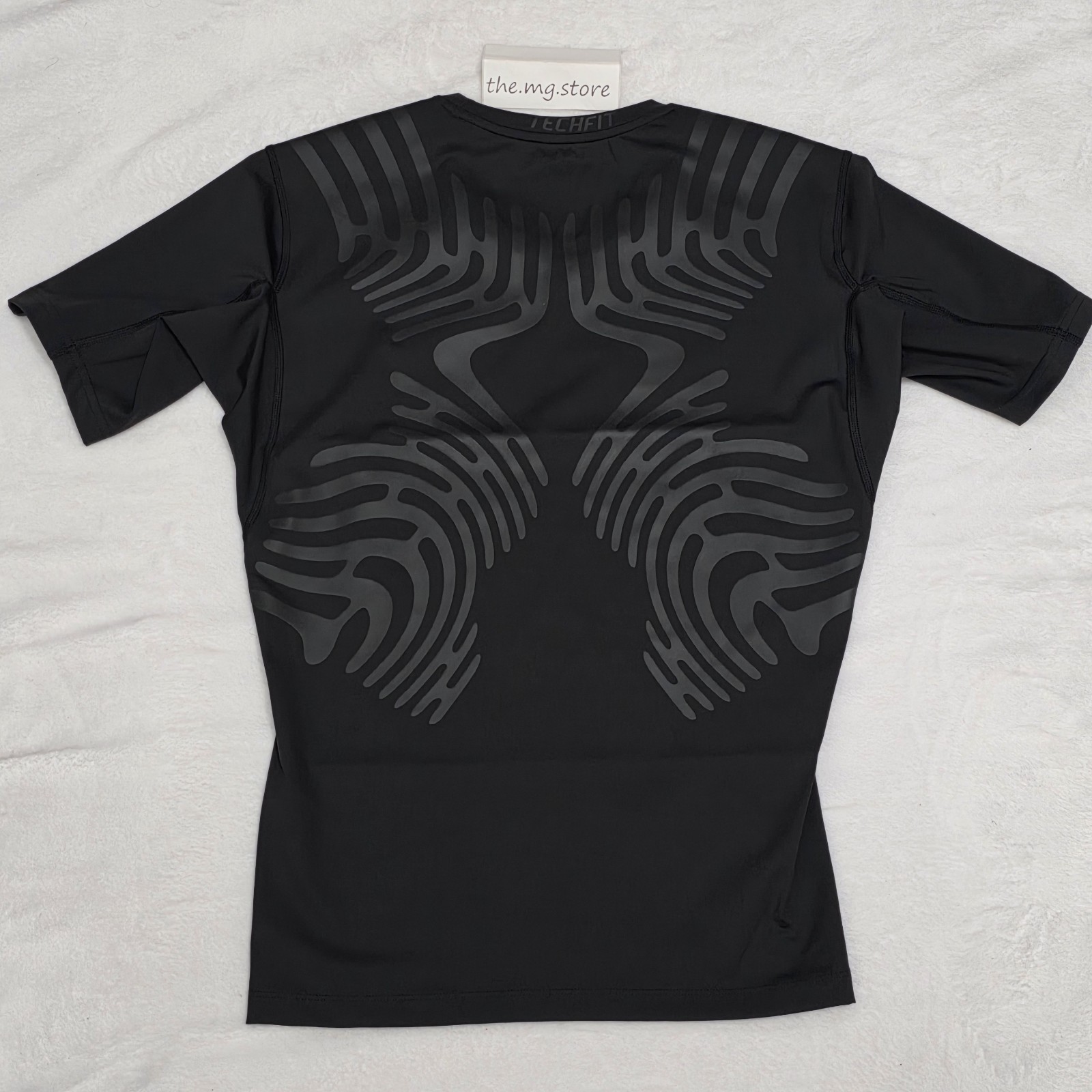 Adidas Rheon Techfit Control Training Tee Compression Shirt Mens XL Black JI5696 gallery