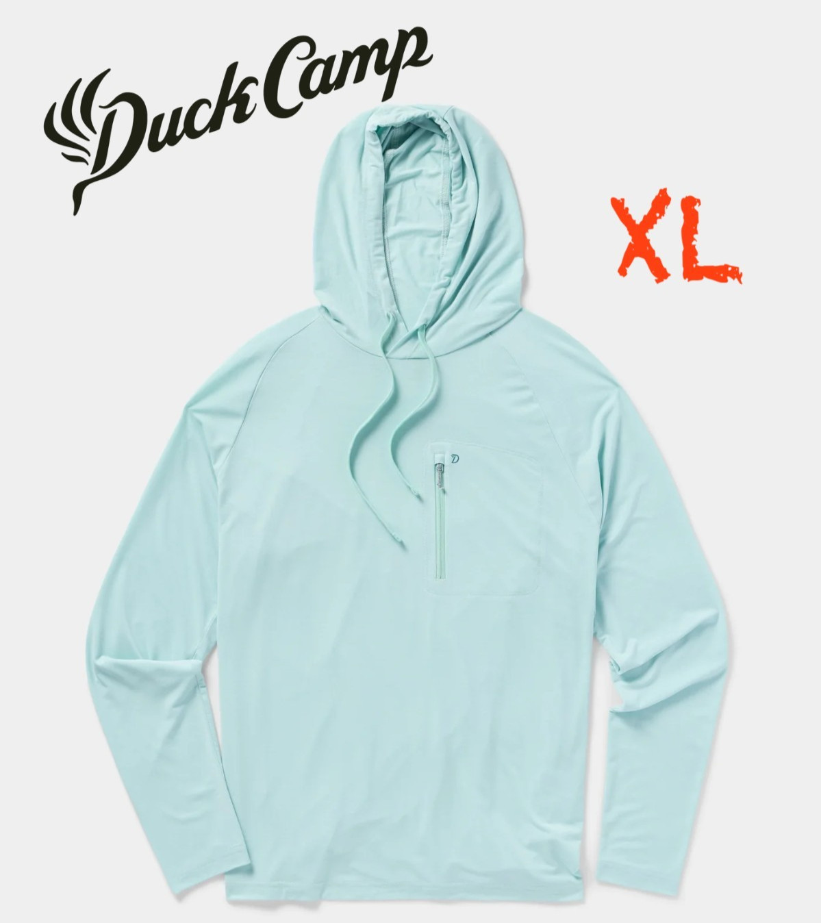 Duck Camp M's Lightweight Performance drirelease Hoodie Size XL - Free Shipping gallery