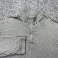 Onward Reserve 1/4 Zip Pullover Men L Gray Performance Stretch Lightweight