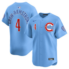 Nike Pete Crow-Armstrong Chicago Cubs Alternate Limited Player Jersey Light Blue