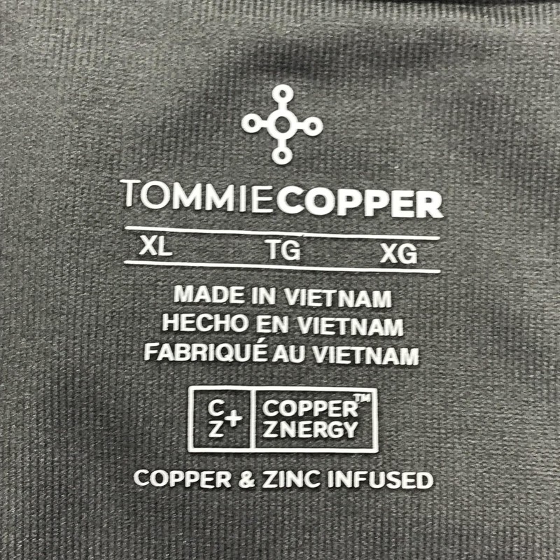 Tommie Copper Shirt Mens XL Gray Shoulder Support Compression Copper Znergy gallery