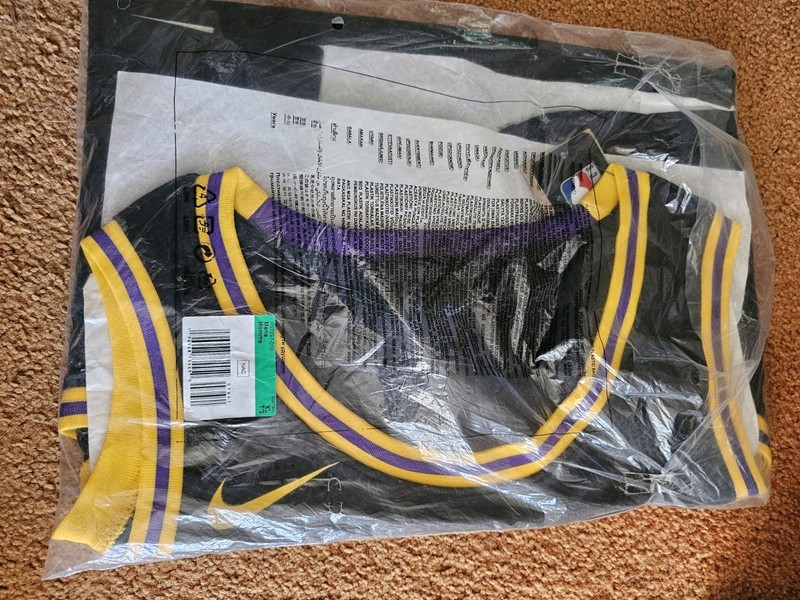 NIKE Kobe Mamba Mentality Lakers Uniform Size: XL Black Men FN7297-010 gallery