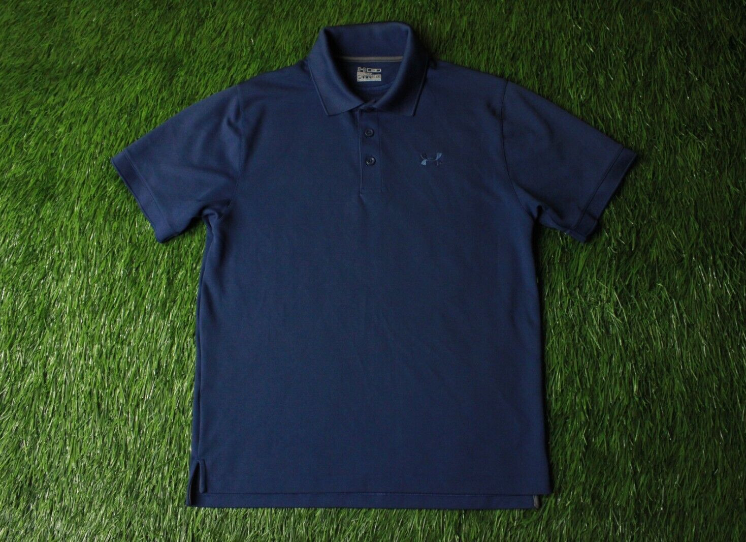 UNDER ARMOUR HEATGEAR 2011 MEN TRAINING POLO SHIRT JERSEY ORIGINAL SIZE M MEDIUM gallery