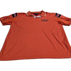 Vintage Tommy Hilfiger Athletic Orange Mesh Unisex Jersey Shirt Size Adult XL