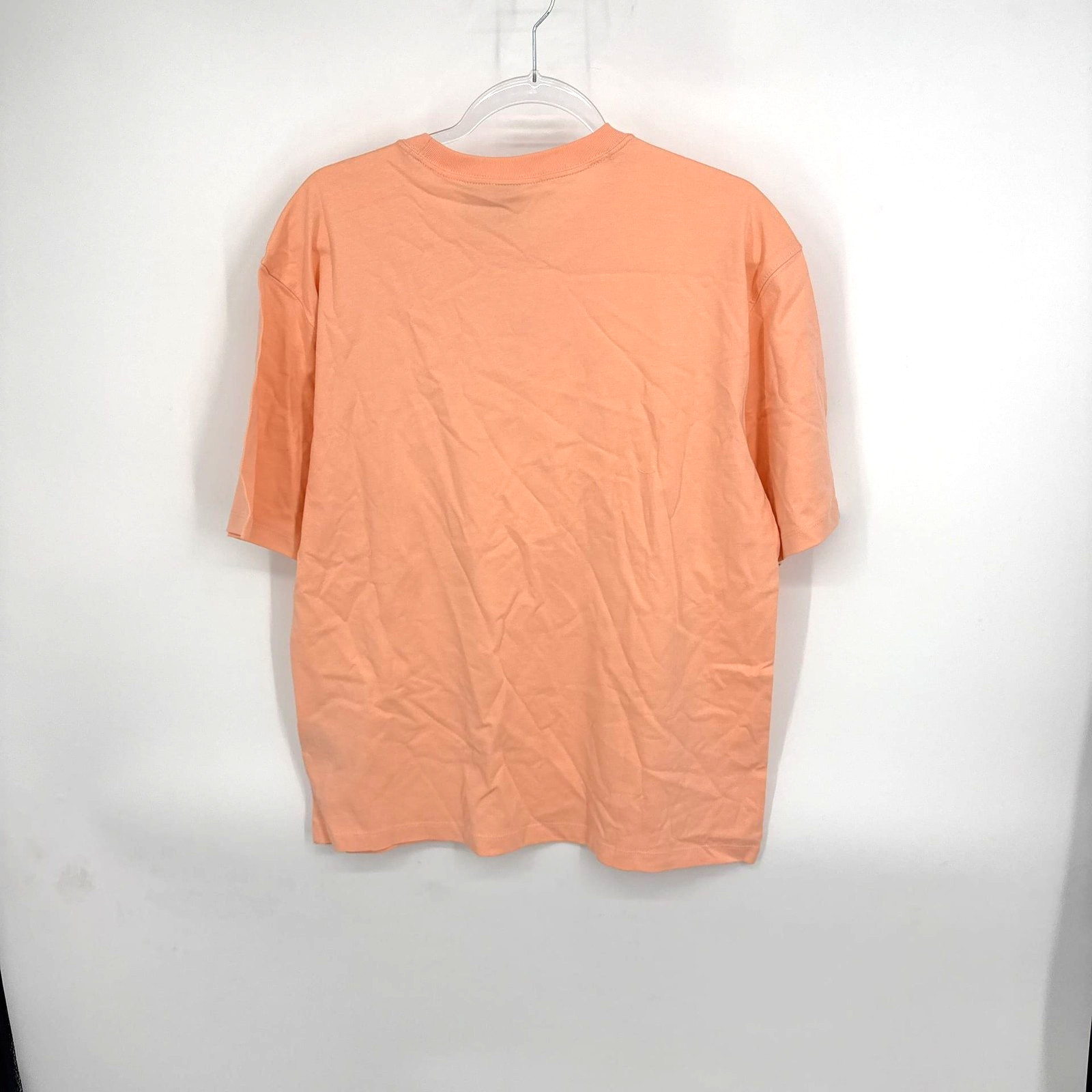 NWT Adidas Essential Slim Embroidered Tee Glow Pink Size S Athleisure Blokecore gallery