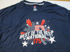 BEST OF THE BEST USA LACROSSE NATIONAL 175 ATHLETIC SHIRT XL NEW NWOT USA FLAG 2