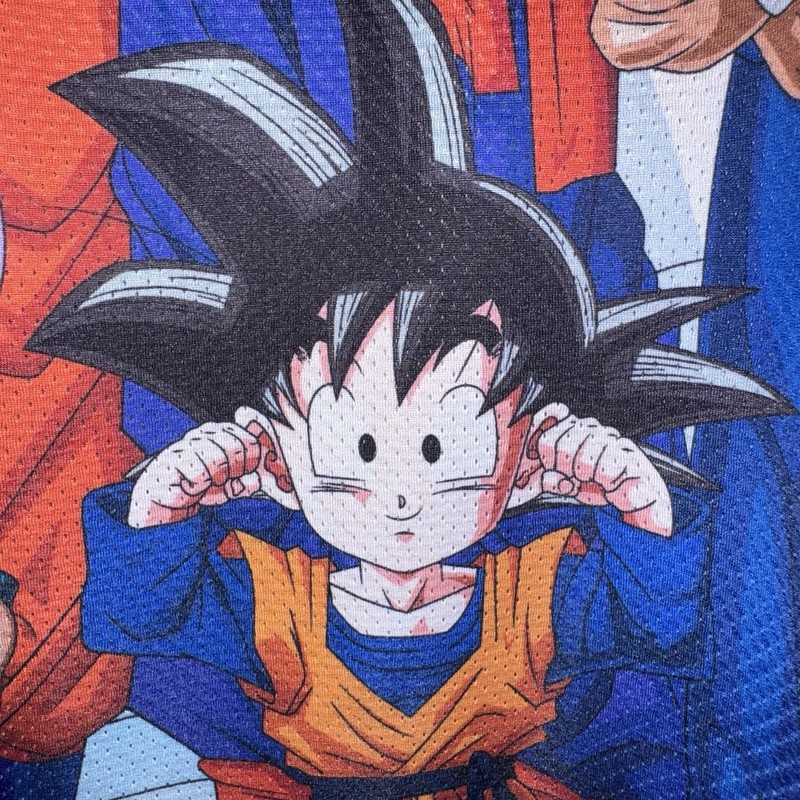 Dragon Ball Z Basketball Jersey Men's Medium AOP Anime Cartoon Lightweight gallery