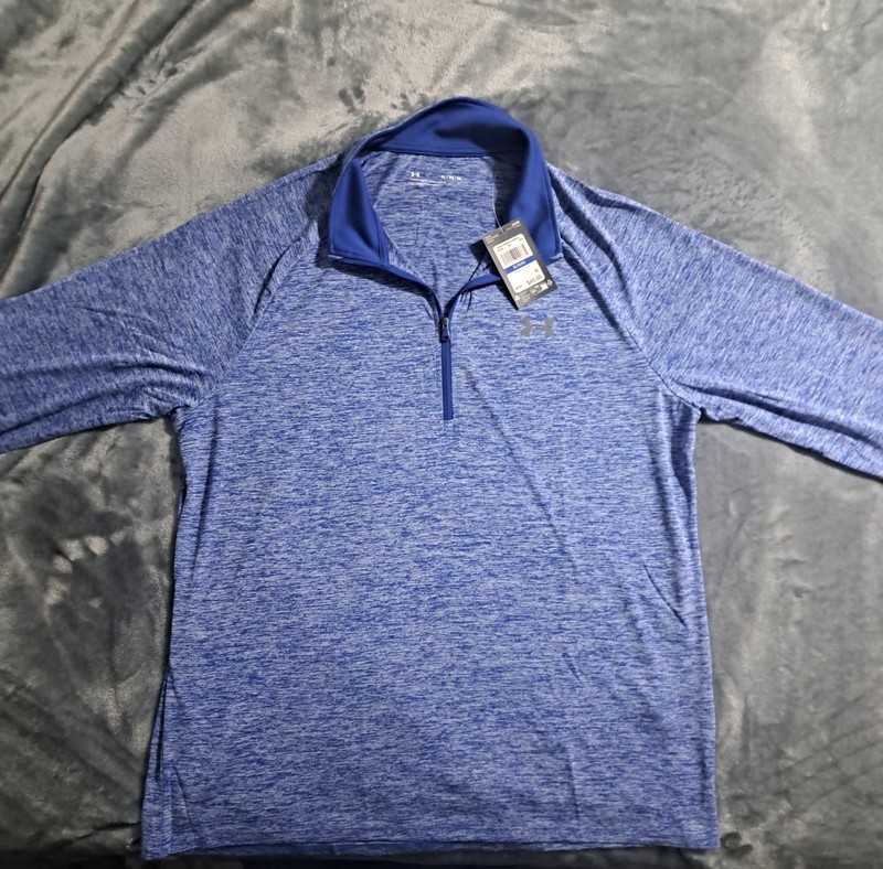 💙 Under Armour Tech 2.0 1/2 Zip Pullover – Men’s XL – New With Tags 💙 MSRP $45 gallery