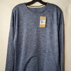 Nike Yoga Dri-FIT Pullover Mens Medium Blue Long Sleeve Crewneck FB7775-437 New