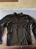 No Tag Combat Shirt Mens Medium Black 1/4 Zip Tactical Long Sleeve Elbow Pads gallery
