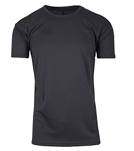 GALAXY BY HARVIC MEN'S PERFORMANCE ACTIVE SHORT SLEEVE & MUSCLE TEE - SIZE L gallery