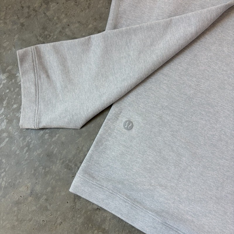 Lululemon Soft Jersey 1/2 Half Zip Pullover Performance Stretch Gray Men’s XL gallery