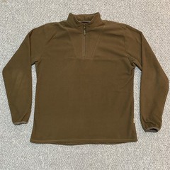 M-Tac Men’s Military Delta Fleece 1/4 Zip Pullover Coyote Brown XL