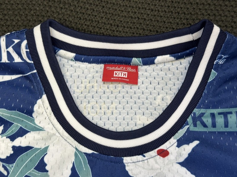 Kith x Coca Cola x Mitchell & Ness Hawaii Map Jersey Size XL Blue gallery