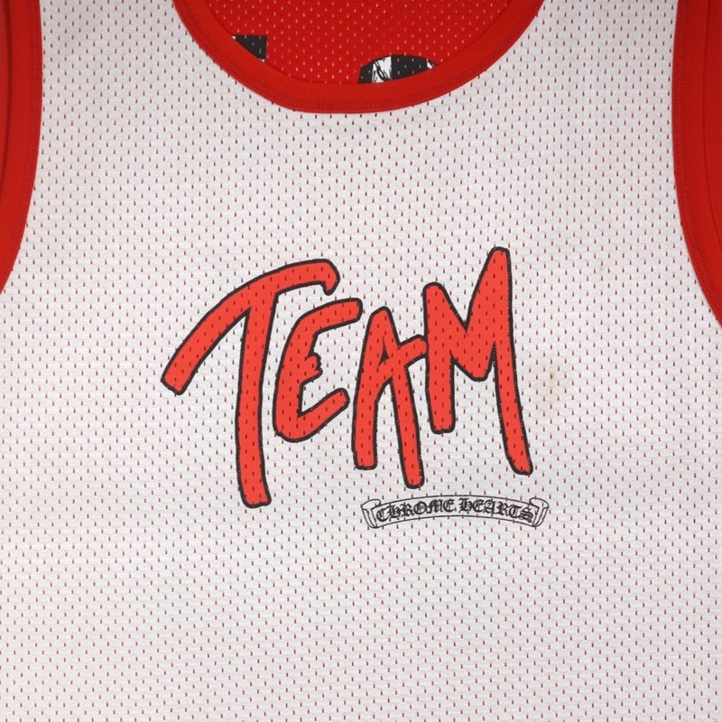 Chrome Hearts Reversible Mesh Team 99 Jersey Red - X-Large gallery